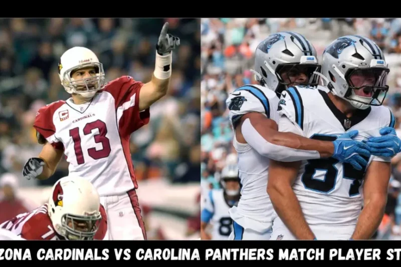Arizona Cardinals vs Carolina Panthers Match Player Stats