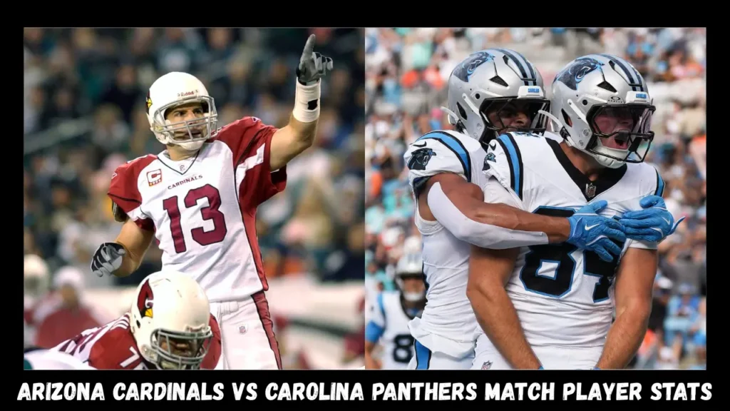 Arizona Cardinals vs Carolina Panthers Match Player Stats