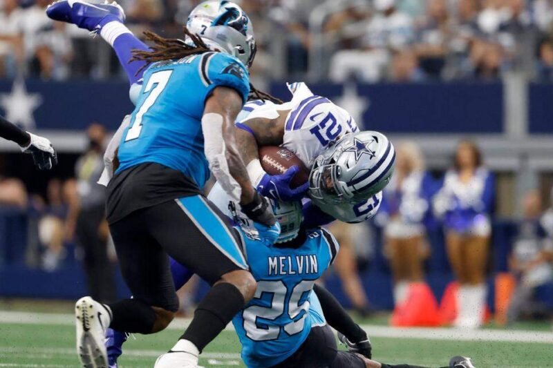 Dallas Cowboys vs Carolina Panthers Match Player Stats