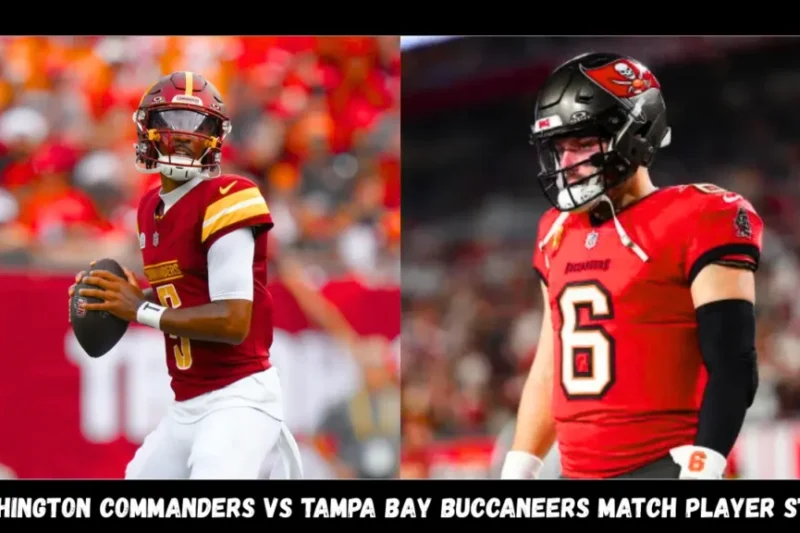 Washington Commanders vs Tampa Bay Buccaneers Match Player Stats